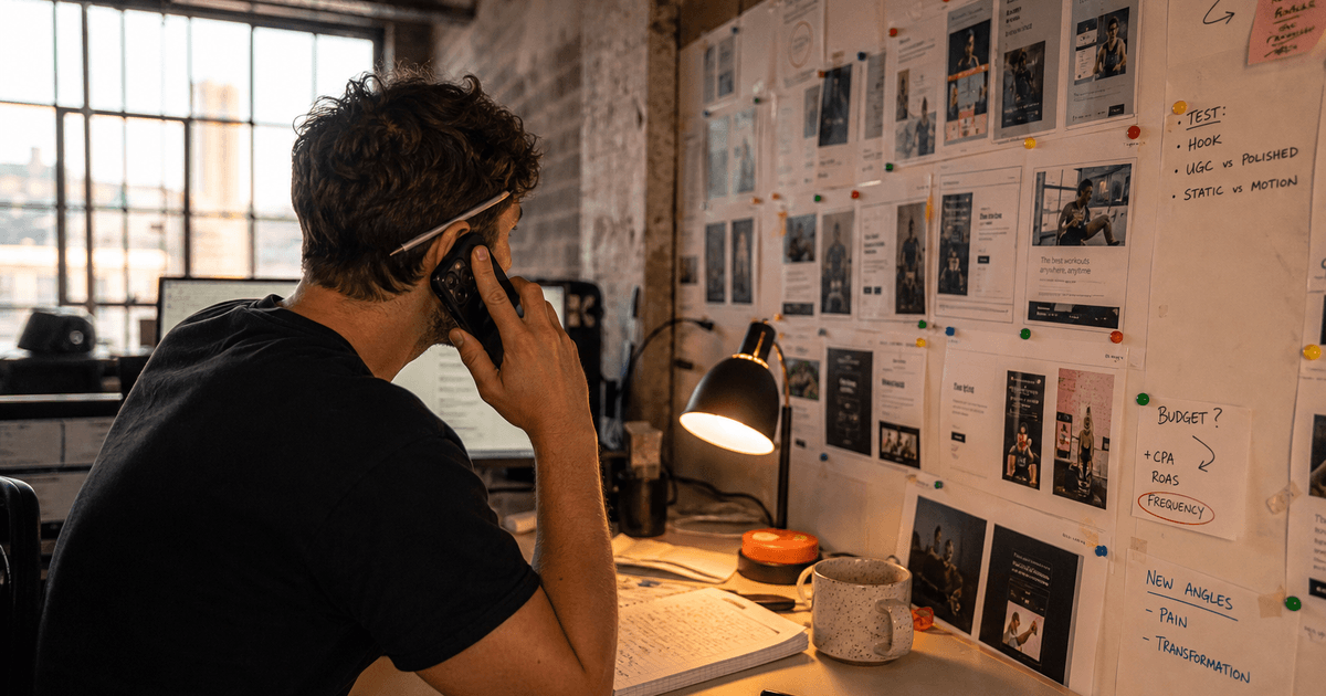 Paid social agency team comparing creative folders campaign reports Microsoft 365 documents and supervised Claude Cowork workflows