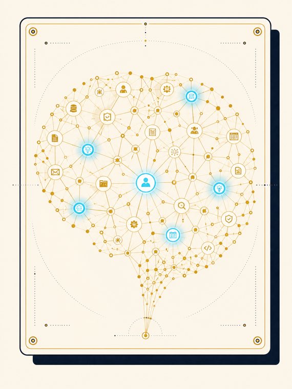AI Company Brain memory graph cover